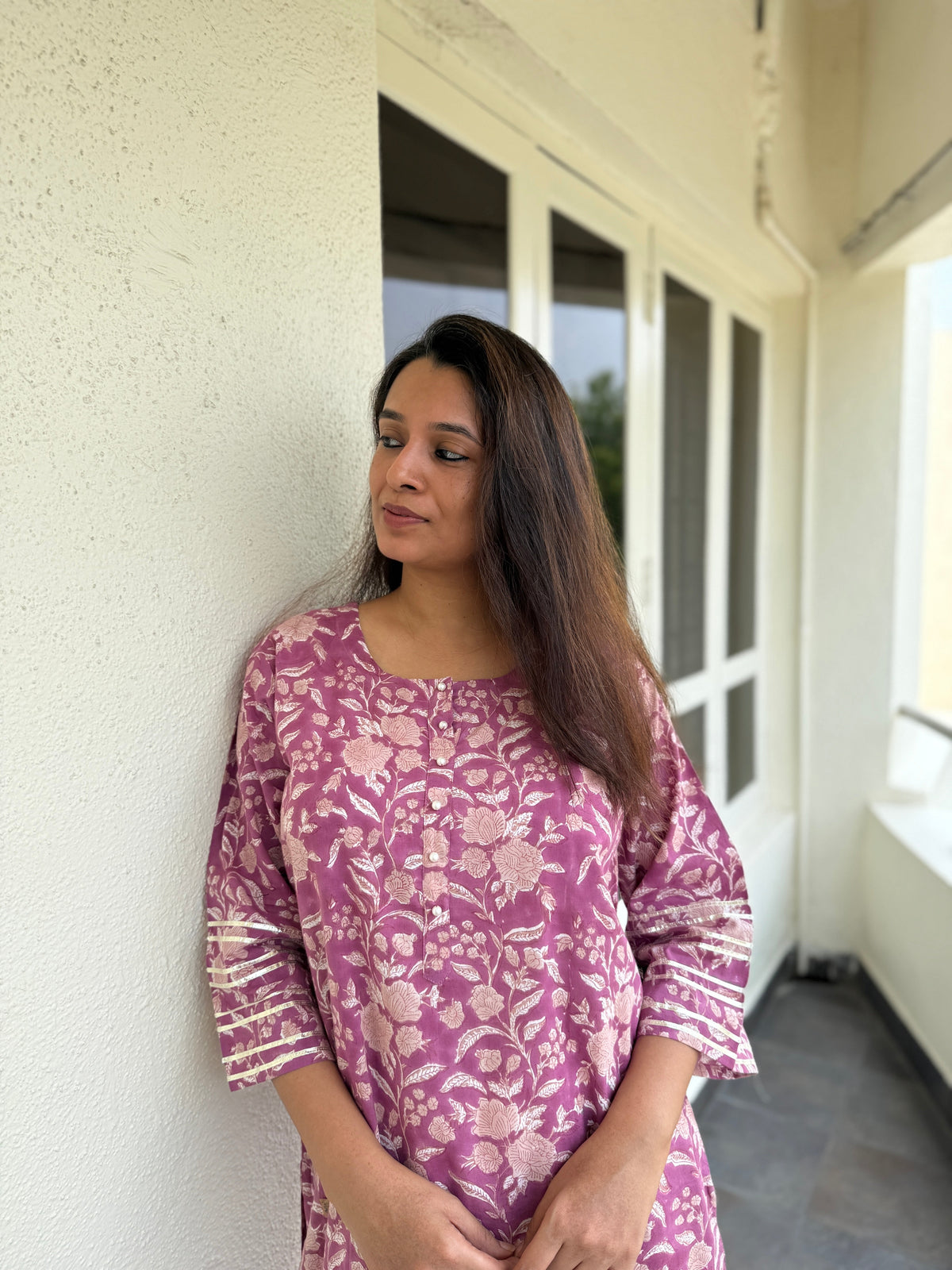 Nitya Hand Block Printed Cotton Kurta | Jaipur | KanthaIndia