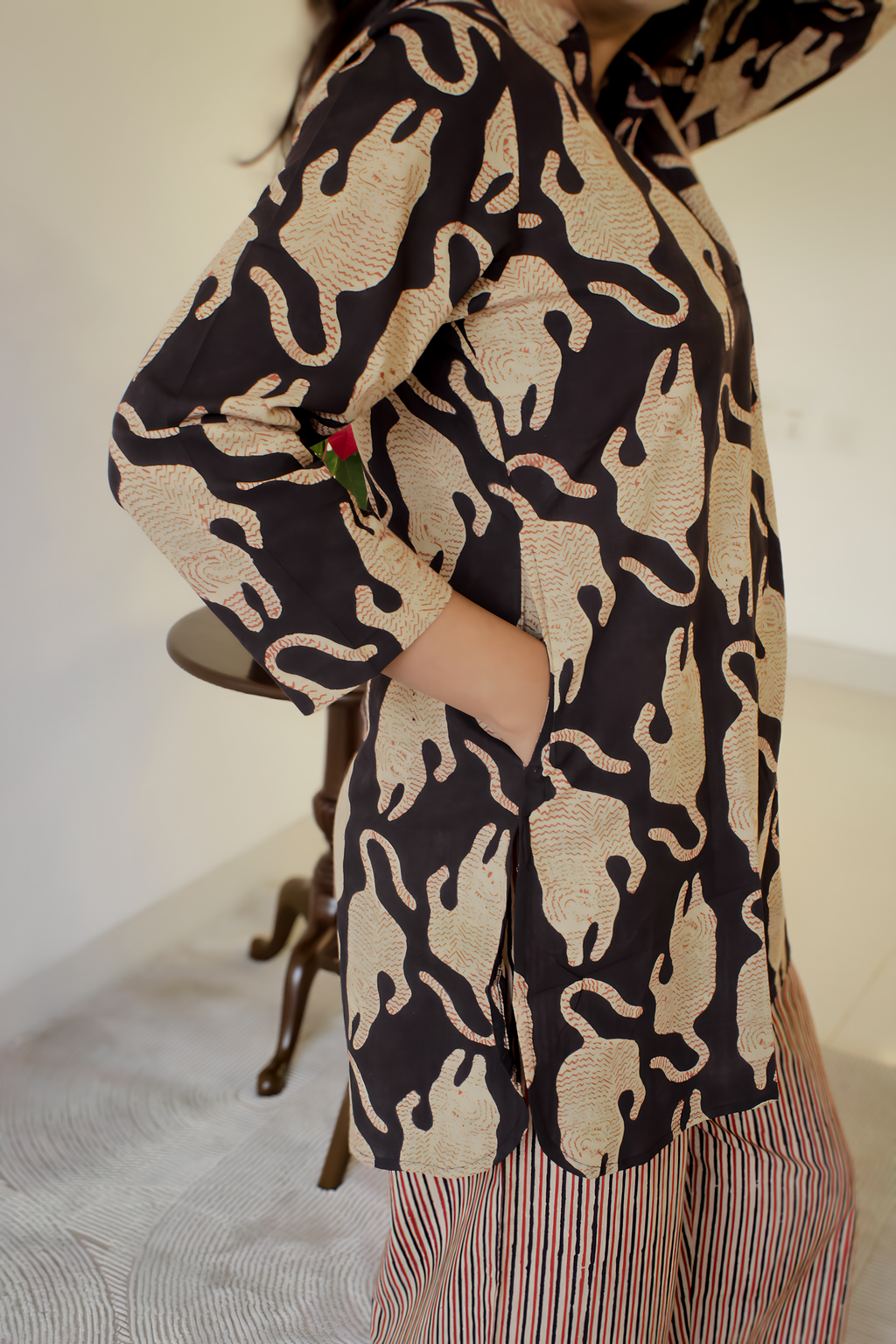 Jungle Print Cotton Co-ord Set | Clearance Sale | KanthaIndia