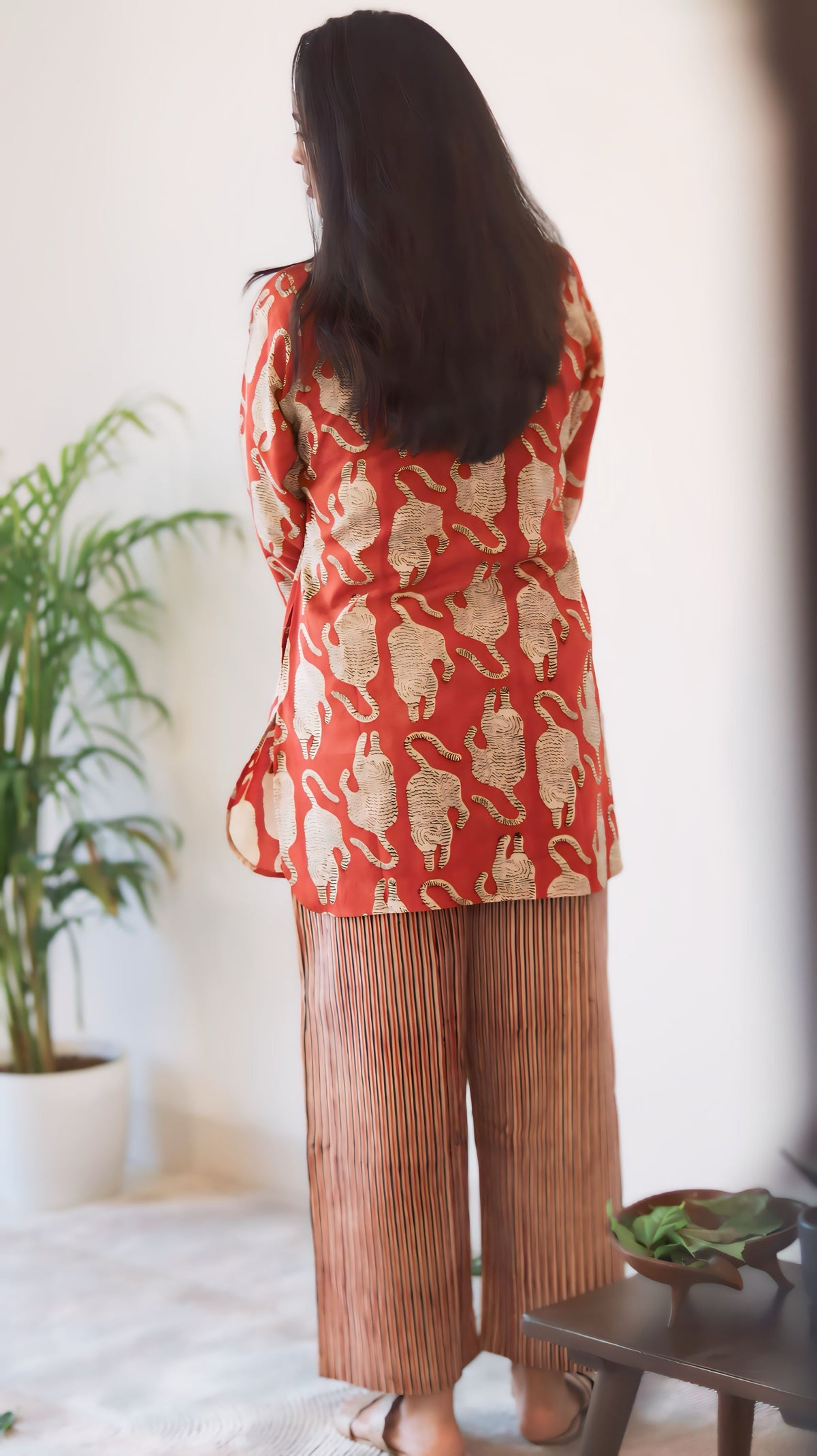 Jungle Print Cotton Top