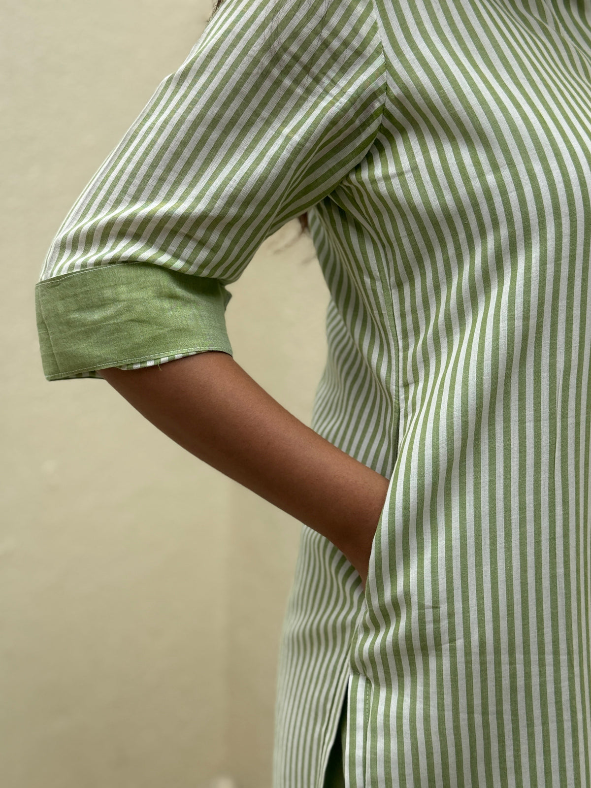 Kachi Keri Handloom Kurta Set