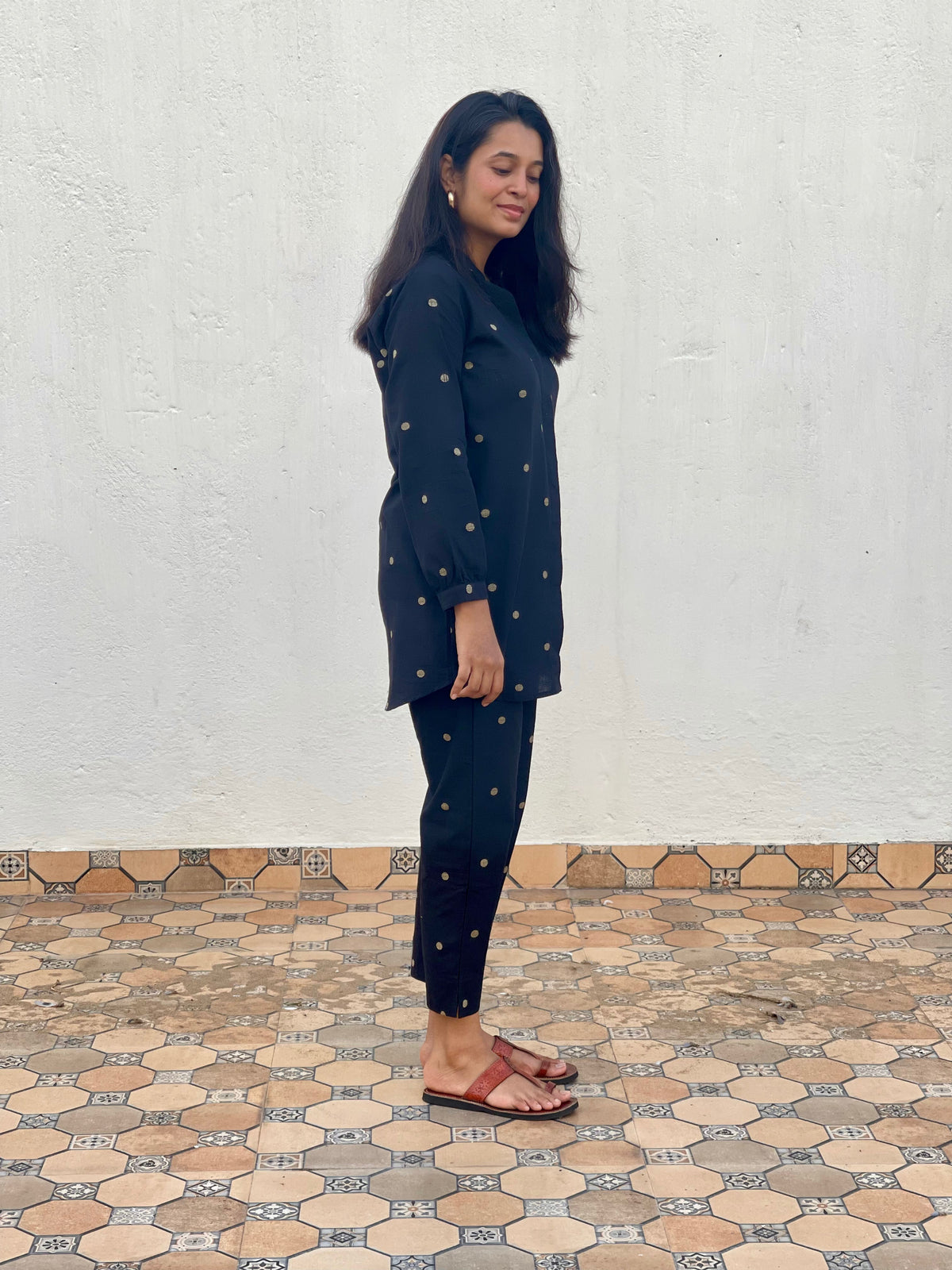 Cotton Handloom Co-ord Set