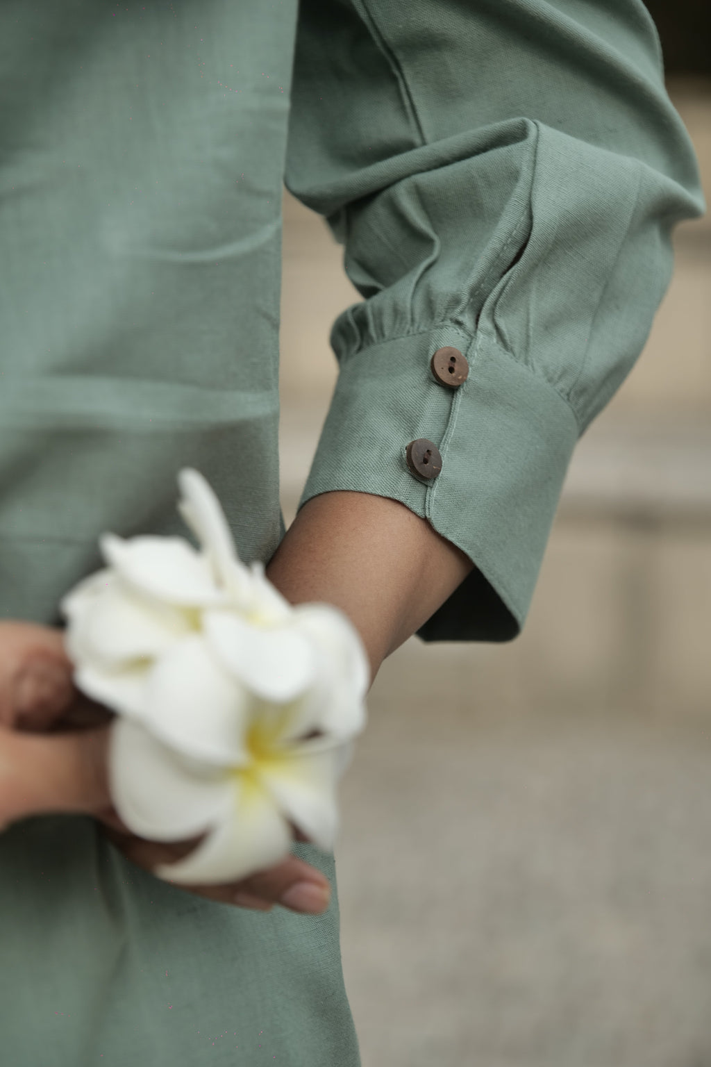 Amor Cotton Pleated Coord Set