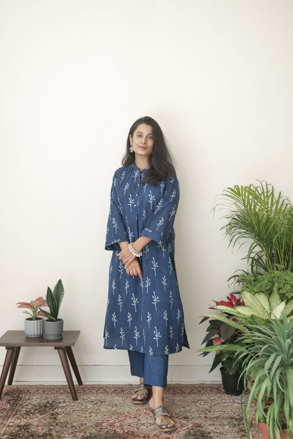 Sirat soulful Indigo Co-ord Set