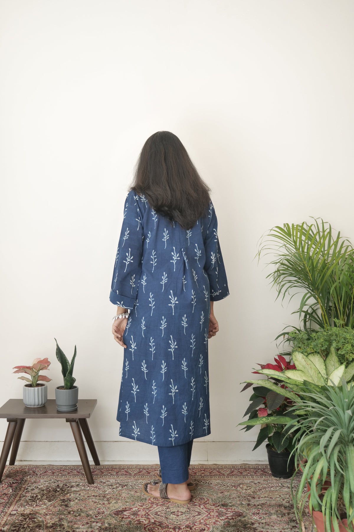 Sirat soulful Indigo Co-ord Set