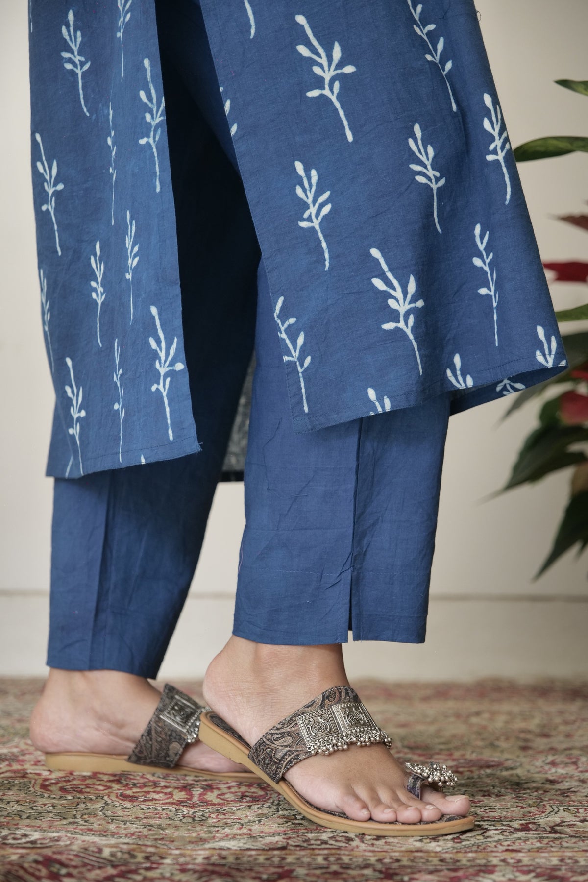 Sirat soulful Indigo Co-ord Set