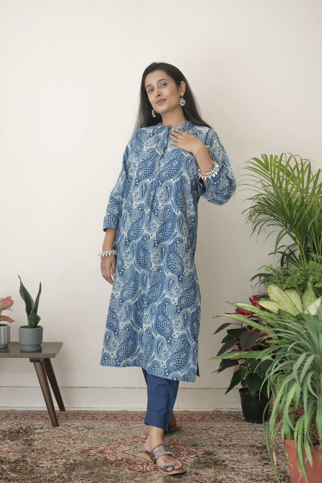 Nazani Indigo Co-ord Set | FADED