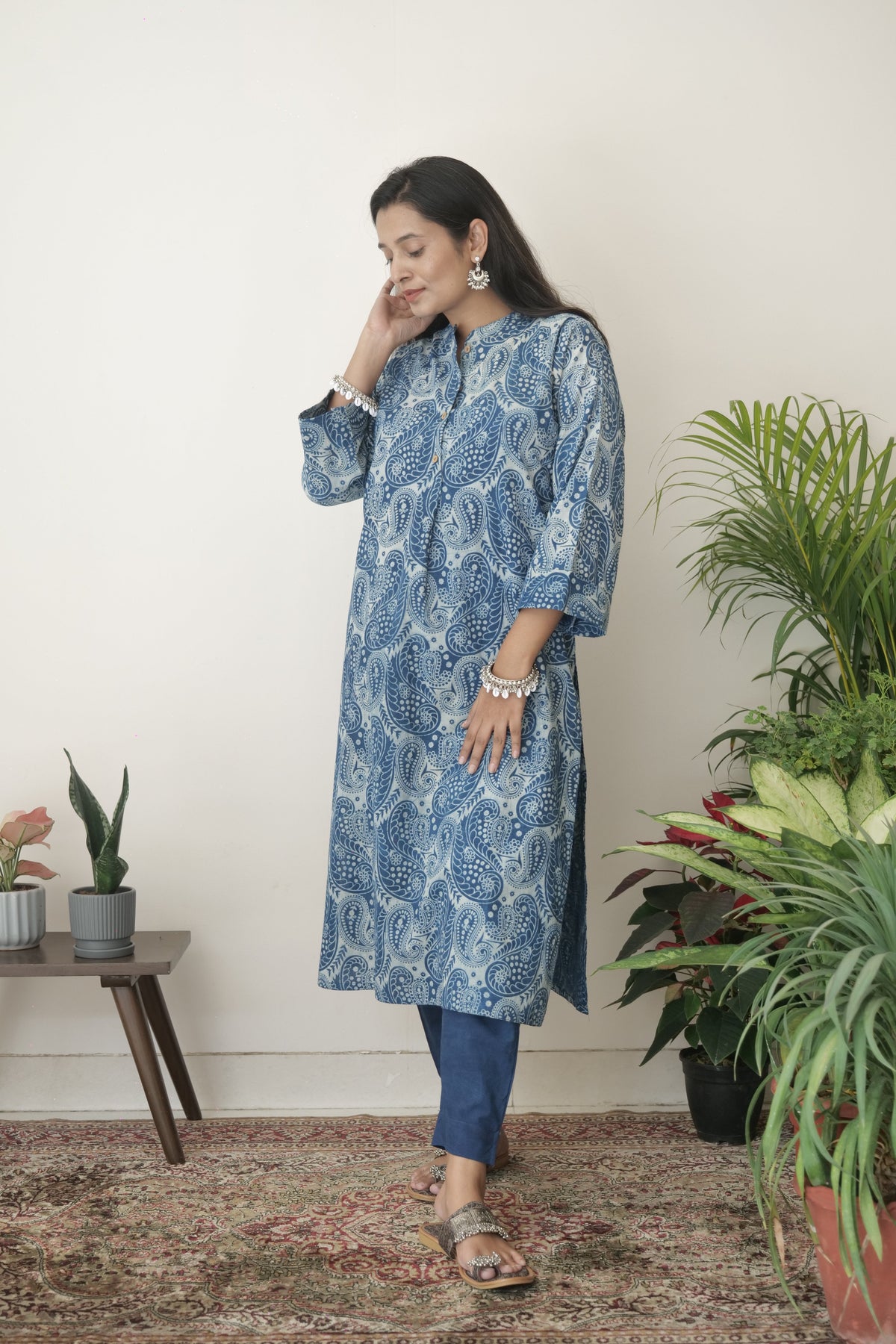 Nazani Indigo Co-ord Set | FADED