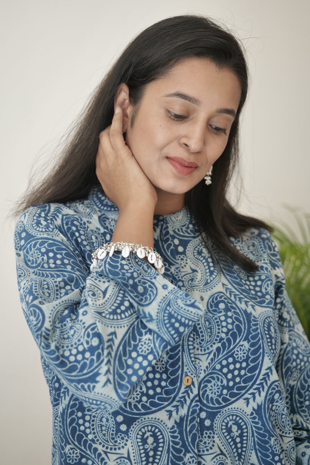 Nazani Indigo Co-ord Set | FADED
