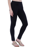 Black Stretchable Lycra Pant Both Side Elastic