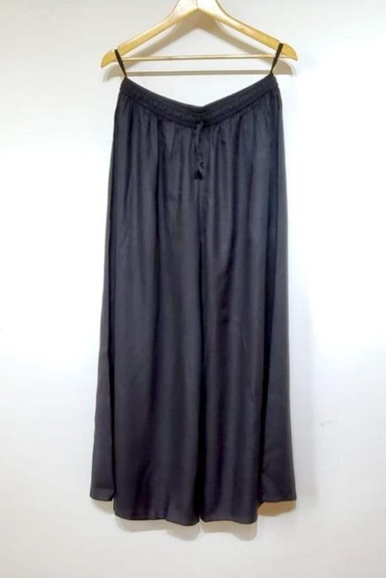Solid Black Palazzo Pant